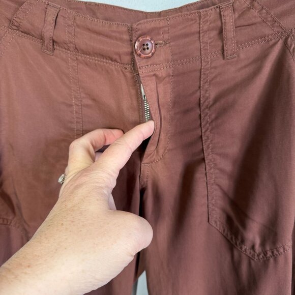 JOLT Juniors Mauve Jogger Pants Size 3/26 Tencel Pockets Earthy Casual - Picture 7 of 14